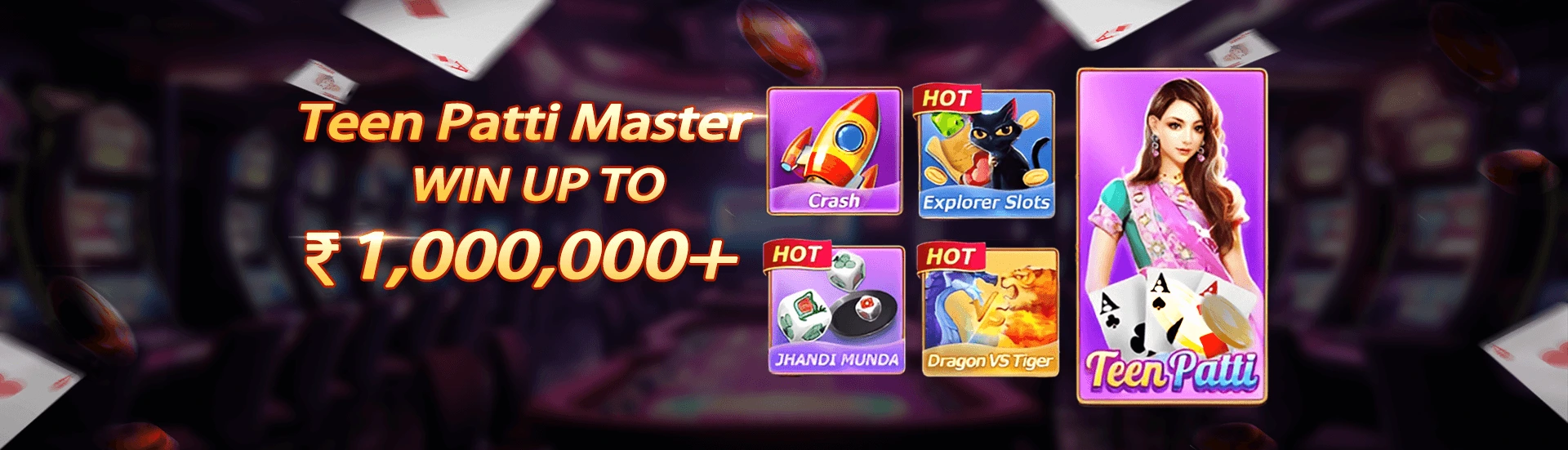 Teen Patti MasterWIN UP TOF 1.000,000 +